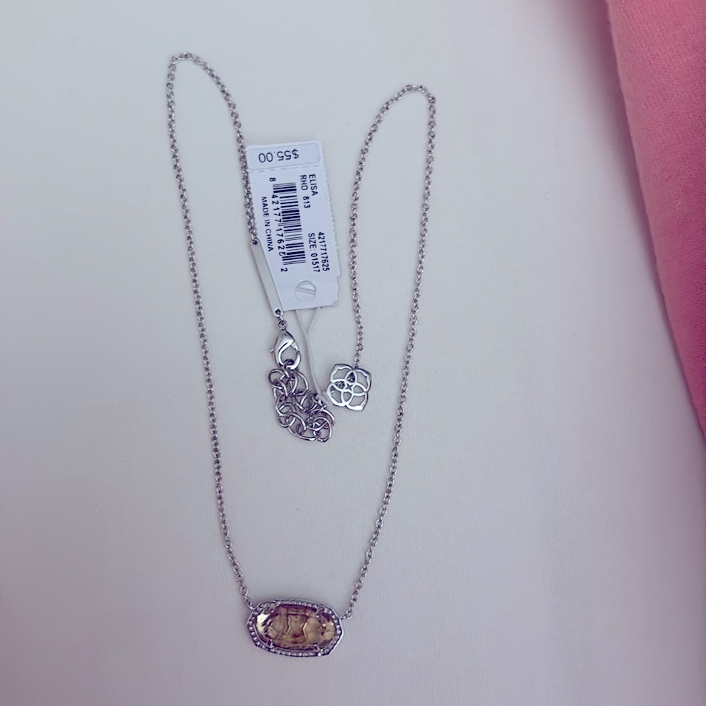 NWT! Kendra Scott gem necklace. - Picture 1 of 3